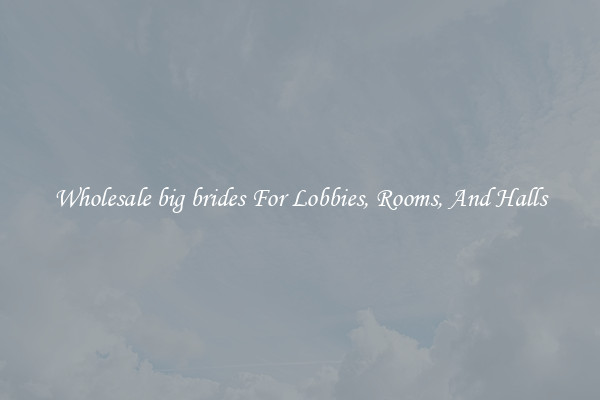 Wholesale big brides For Lobbies, Rooms, And Halls