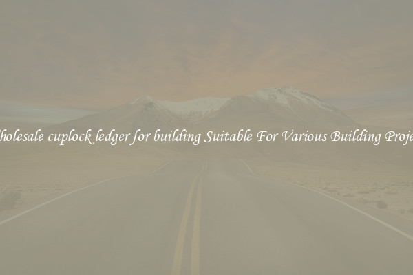 Wholesale cuplock ledger for building Suitable For Various Building Projects