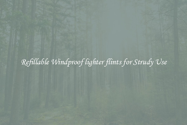 Refillable Windproof lighter flints for Strudy Use