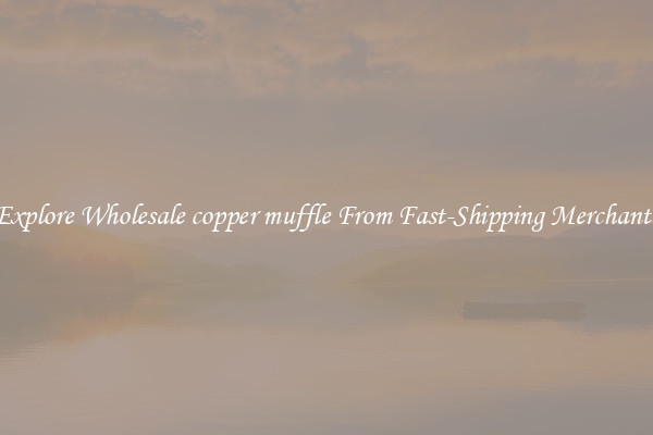 Explore Wholesale copper muffle From Fast-Shipping Merchants