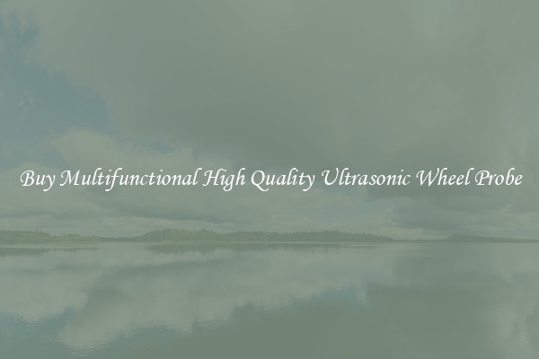Buy Multifunctional High Quality Ultrasonic Wheel Probe