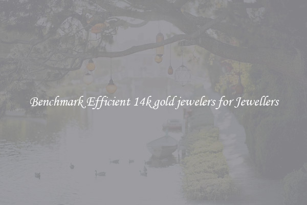 Benchmark Efficient 14k gold jewelers for Jewellers